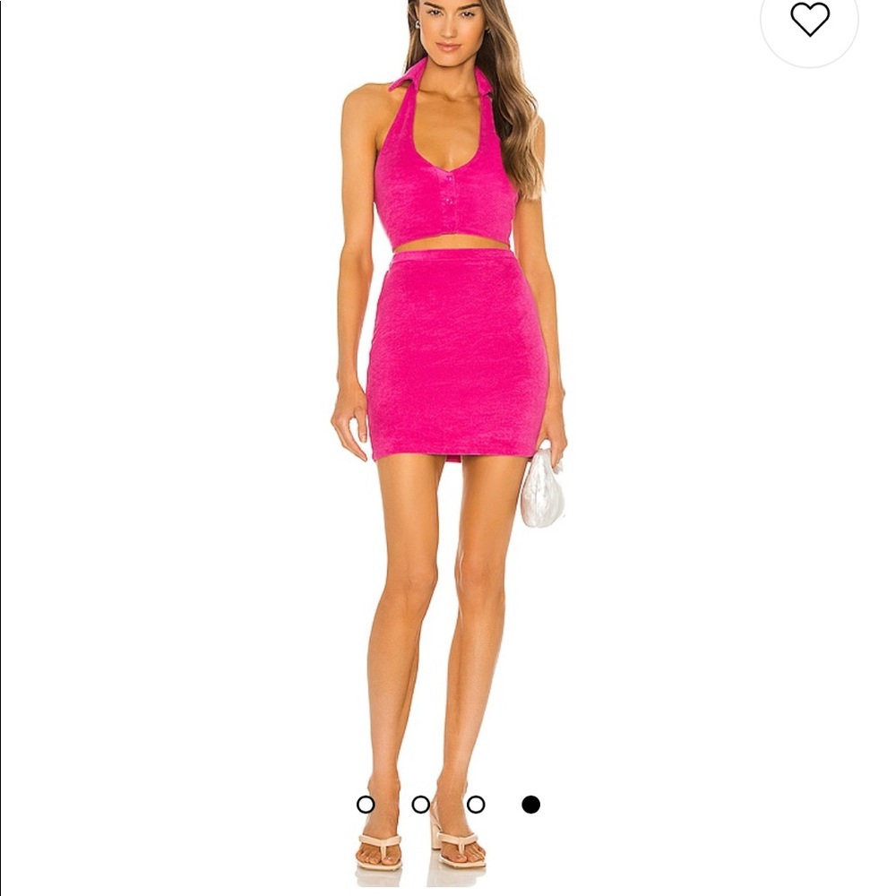 Lovers & Friends Pink Terry set